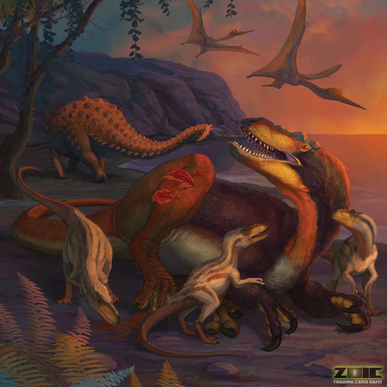 ZOIC TCG art card Tyrant’s Bane by Noel Hill