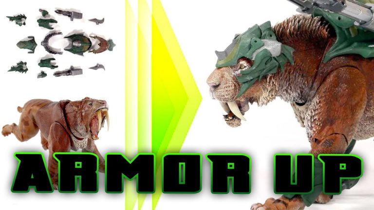 Saberbeast armor conversion for Cyberzoic Smilodon!
