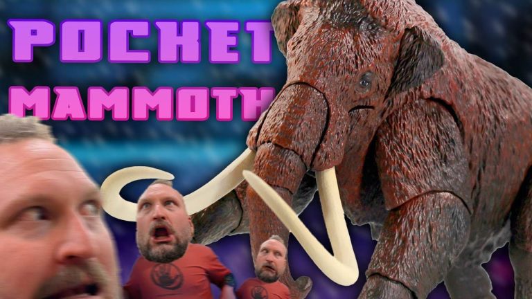 1:35 Scale Woolly Mammoth | Beast of the Cenozoic Figure | Perfect size for your pocket & Wallet!!!