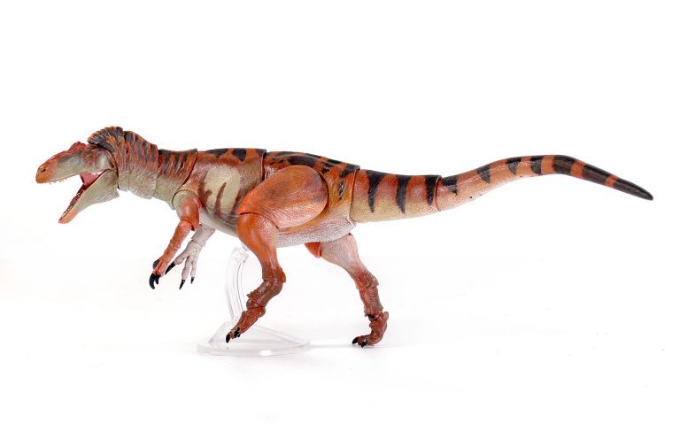1/35th scale Allosaurus jimmadseni paint sample!