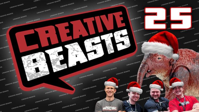 Creative Beasts Live Episode 25: Woolly Rhino, Dire Wolf, and more!