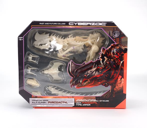 Cyberzoic wave B2 armor package mock-ups from the factory first look!