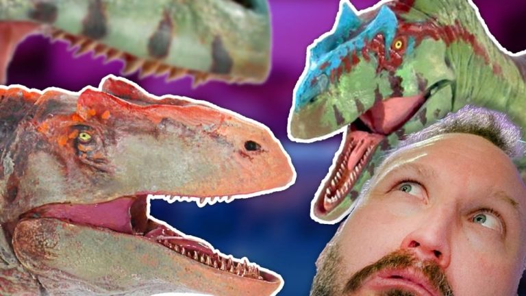 Pocket Monster Allosaurus (fragilis & jimmadseni) 1/35 Scale review