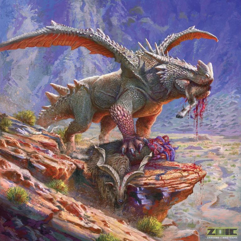 bristle-dragon-card1 Bristle Dragon ZOIC TCG reveal plus Kickstarter update and preorder info