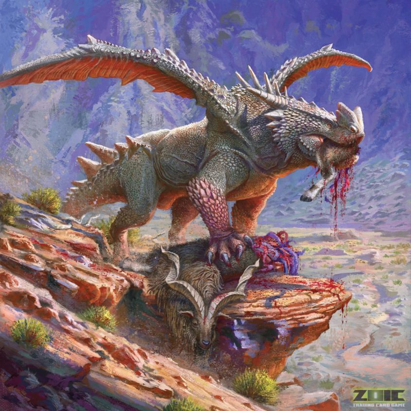 Bristle Dragon ZOIC TCG reveal plus Kickstarter update and