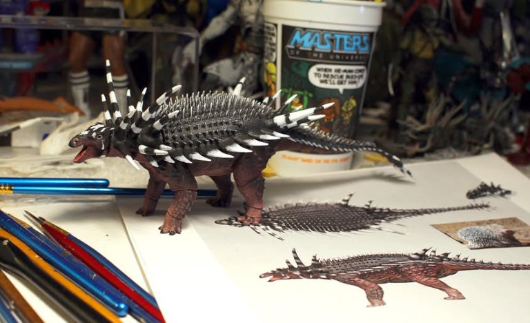 Currently on the paint desk- the BotM Spicomellus is now in progress!