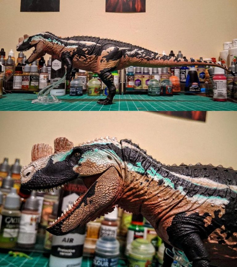 Ceratosaurus painted prototype teaser!
