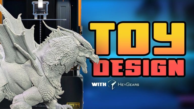 How We 3D Print Prototypes for Action Figures | RS Turbo Resin Printer