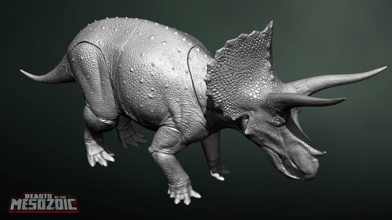 Triceratops horridus 2.0 updated head sculpt!