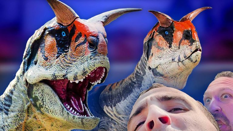 Cyberzoic Carnotaurus Creative Beasts Preview Video