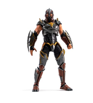 Fire Guard Trooper- Achillobator rider- Cyberzoic 1/18th scale action figure