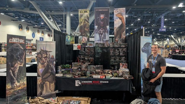 Comicpalooza 2026 meet the Creative Beast team this weekend at booth 1914!