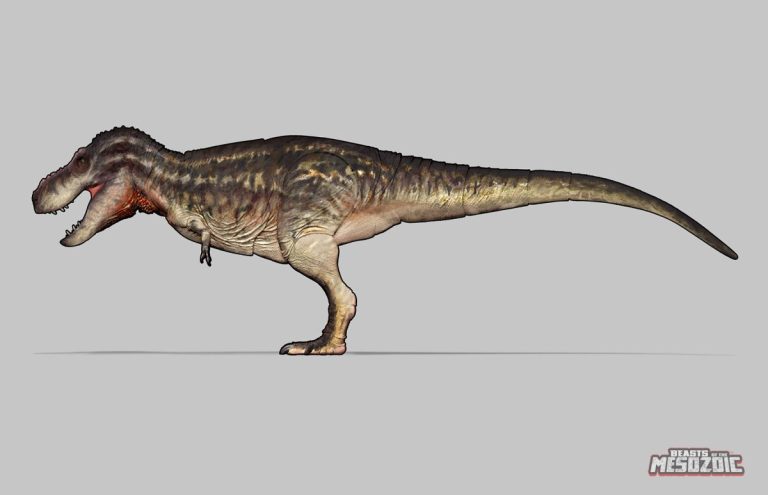 Tyrannosaurus rex 2.0 brand new color design!