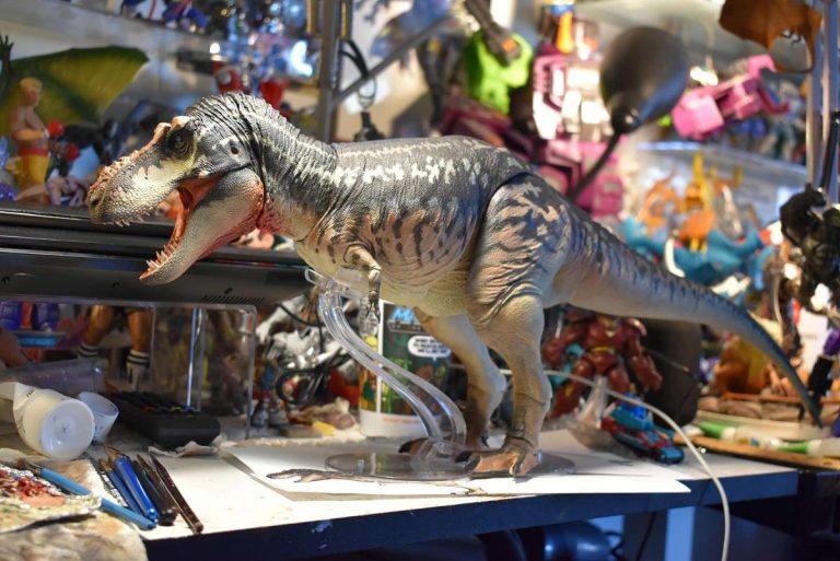 T. rex 2.0. Almost done now check out the paint progress!
