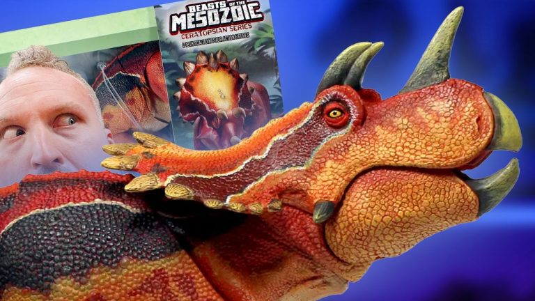 Regaliceratops Figure Video Review | Beasts of the Mesozoic