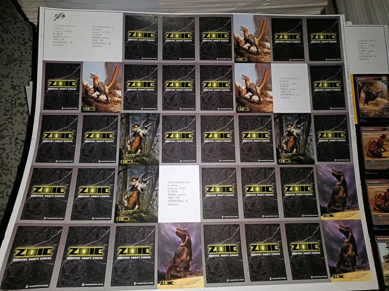 ZOIC TCG Kickstarter update – Fulfilment targeted for September!