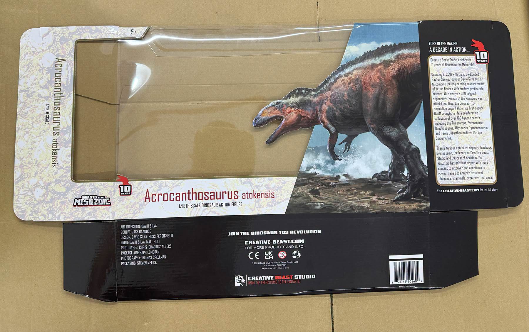 Beasts of the Mesozoic Acro Wave first print proof
