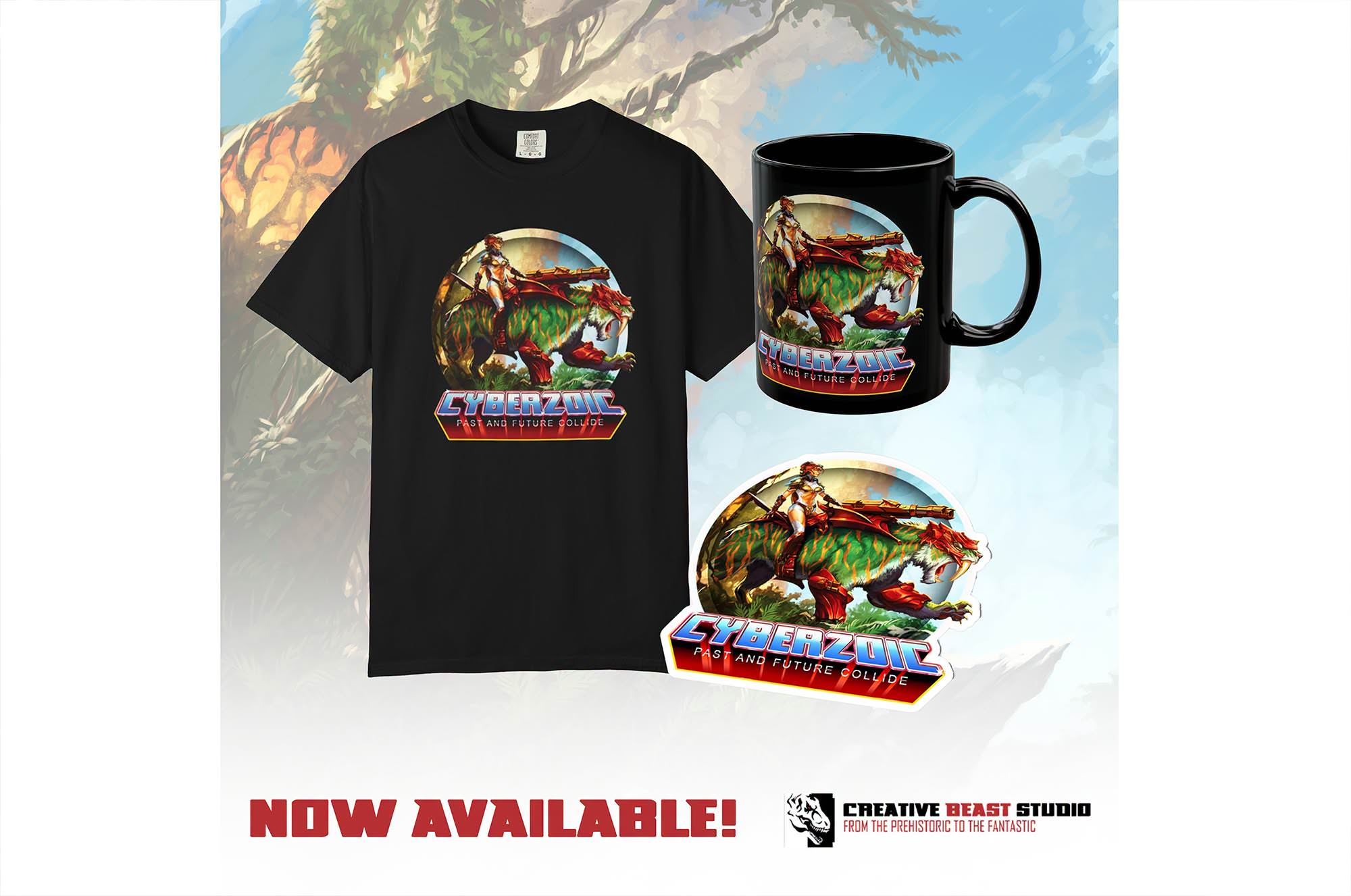 Cyberzoic MOTUFEST MUG AND TSHIRT