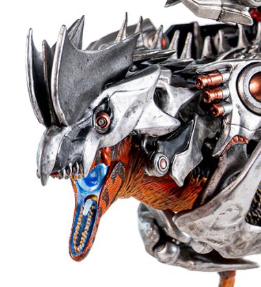 Pyro bundle thumb SET Armored Dilophosaurus w/ Fire Knight Cyberzoic bundle